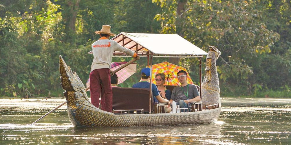 Picture 8 for Activity Siem Reap: Angkor Sunset Tour by Jeep with Boat Ride