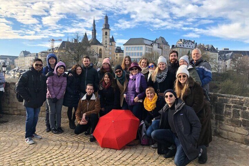 2 Hour Shared Authentic Walking Tour of Luxembourg