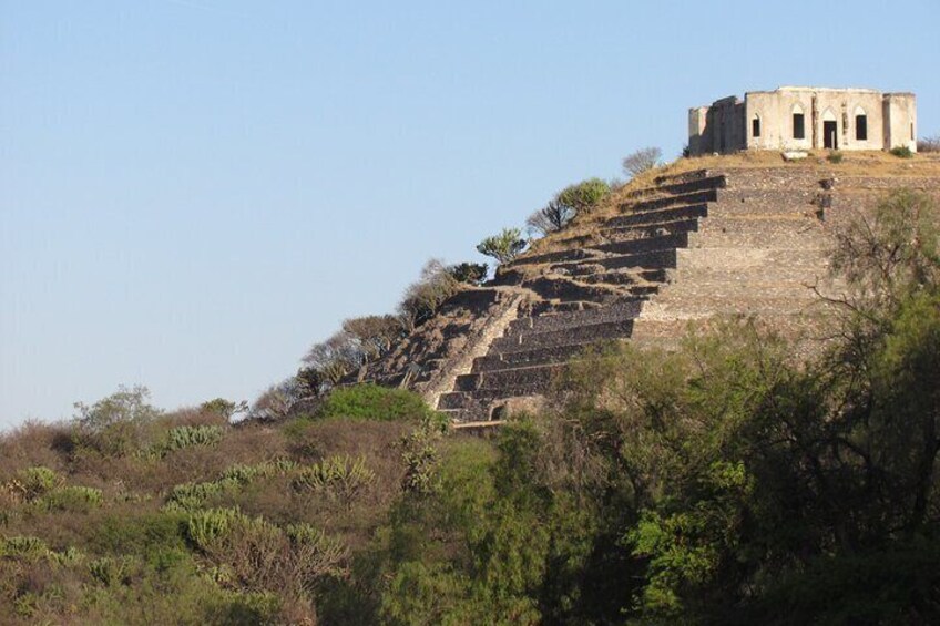 Pre Aztec Queretaro pyramid