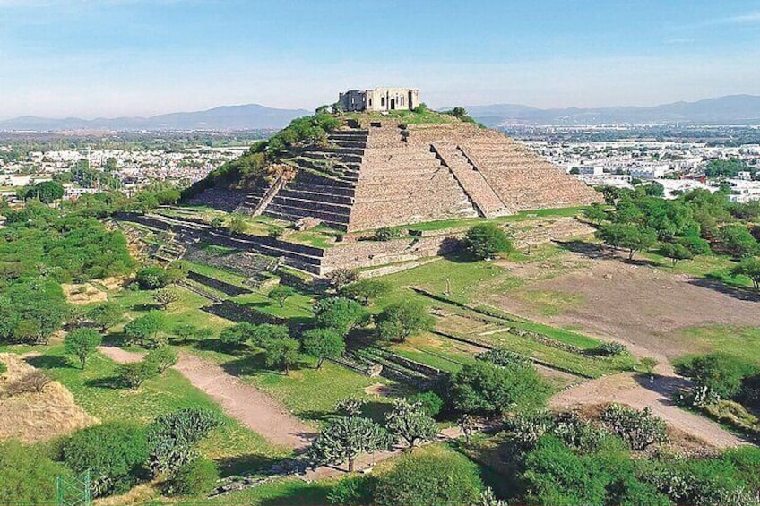 Pre Aztec Queretaro pyramid