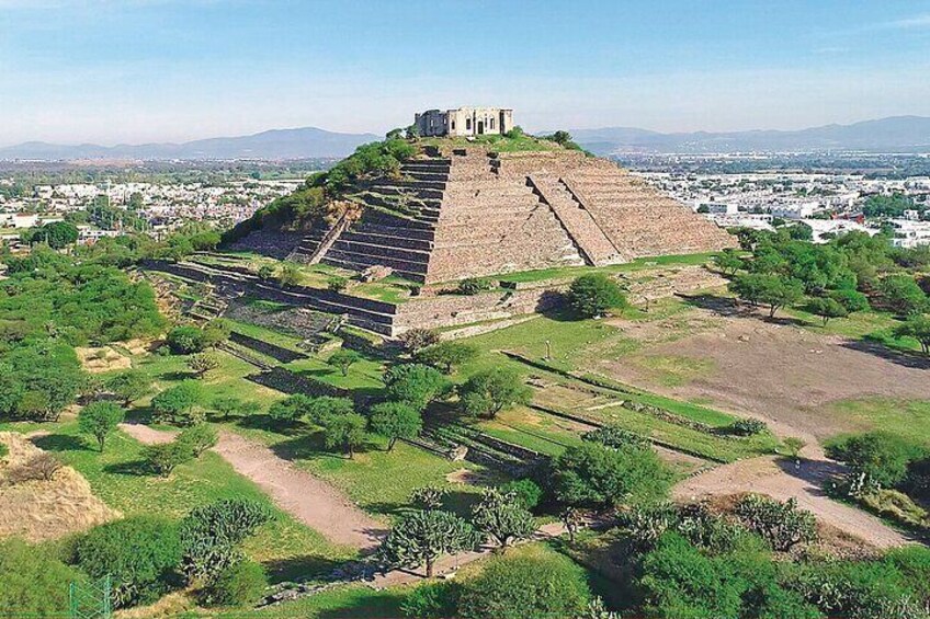 Pre Aztec Queretaro pyramid