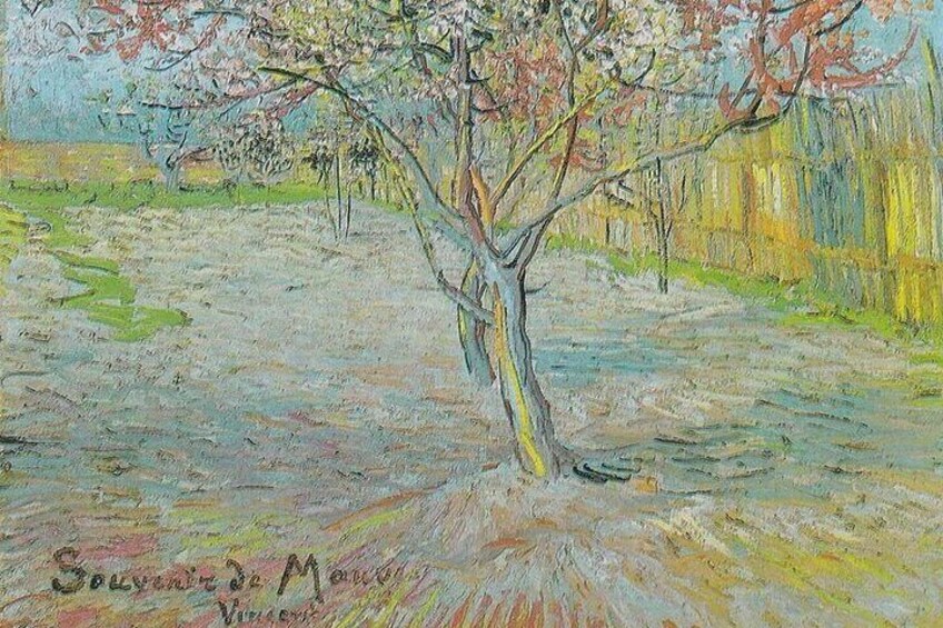 The Almond Blossom painting of Van Gogh's that hangs in the museum bearing his name in Amsterdam was a gift to his beloved brother Theo and sister-in-law Jo, who had just had a baby son.