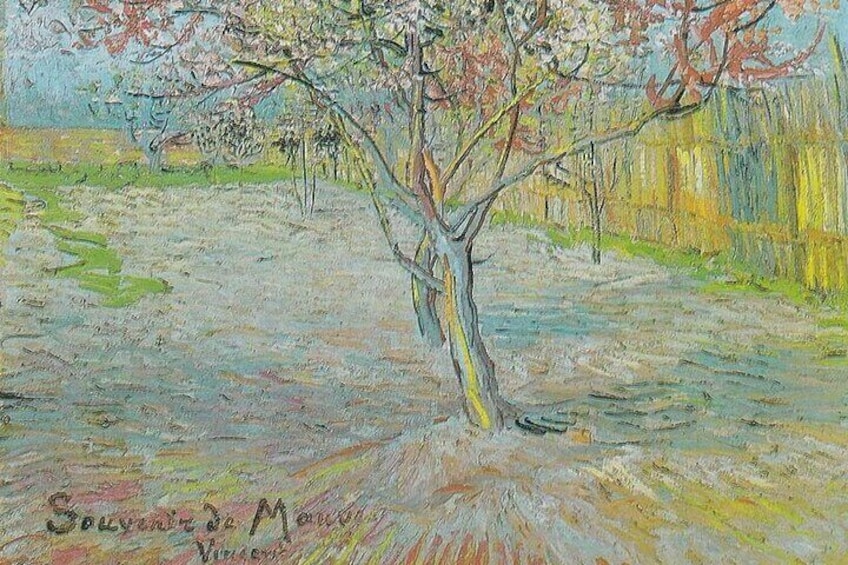 The Almond Blossom painting of Van Gogh's that hangs in the museum bearing his name in Amsterdam was a gift to his beloved brother Theo and sister-in-law Jo, who had just had a baby son.