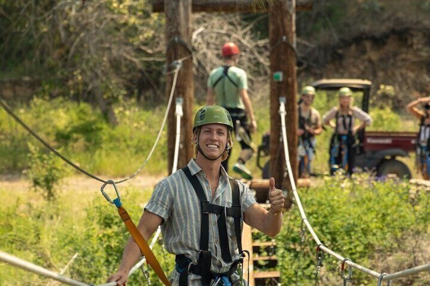 Kelowna Zipline and Wine Tour