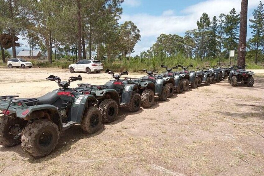 Quad Bike Fun Ride in The Crags, Plettenberg Bay