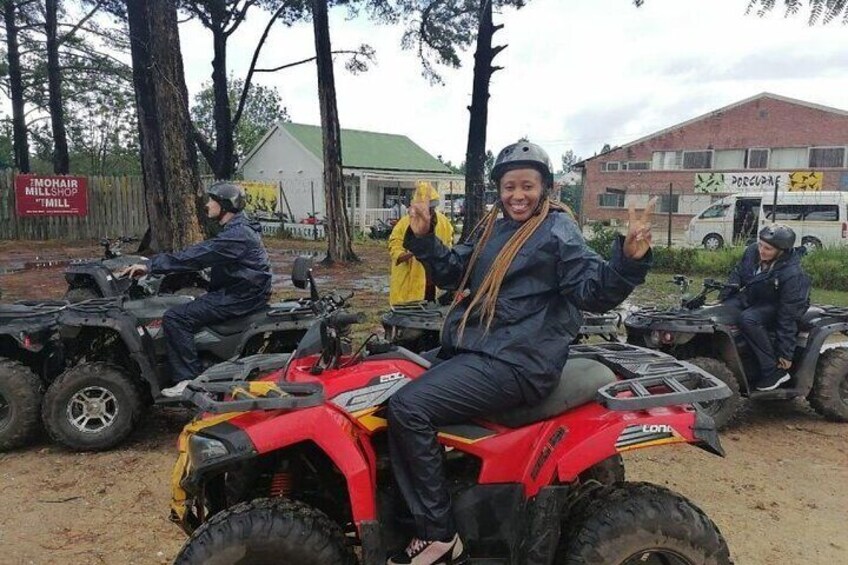 Quad Bike Fun Ride in The Crags, Plettenberg Bay