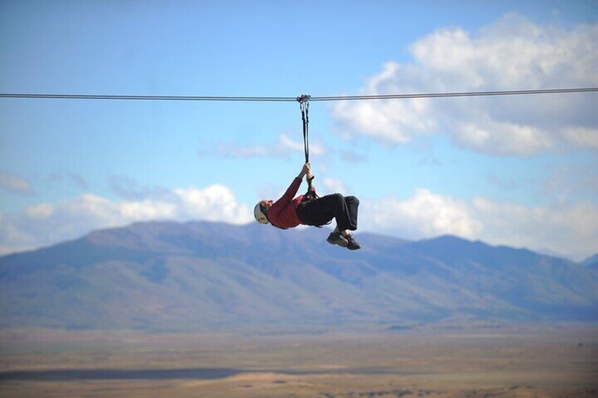 Zipline on Cerro Frías