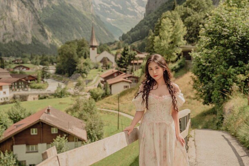 Lauterbrunnen & Wengen: Professional Photoshoot at the best spots