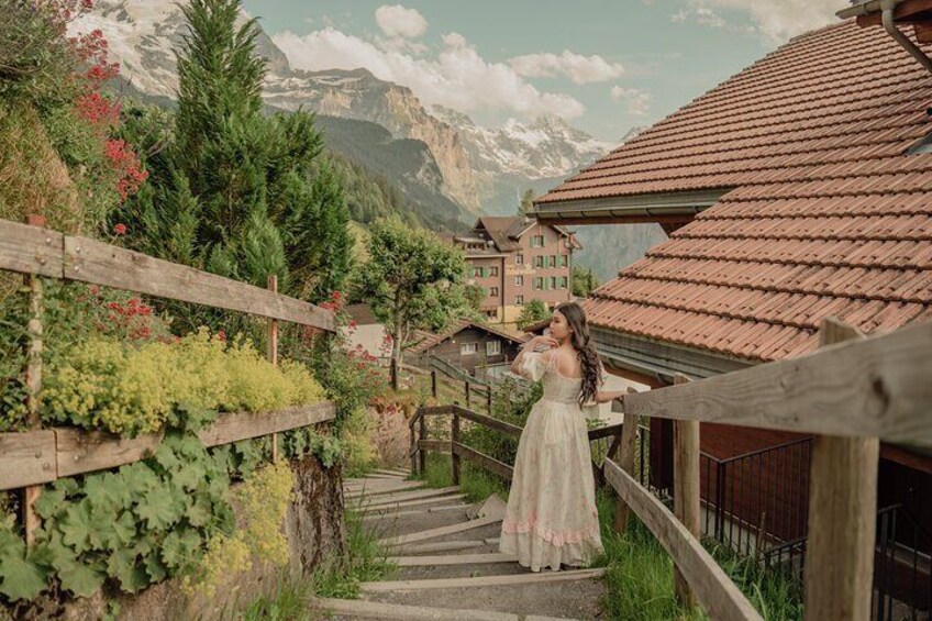 Lauterbrunnen & Wengen: Professional Photoshoot at the best spots