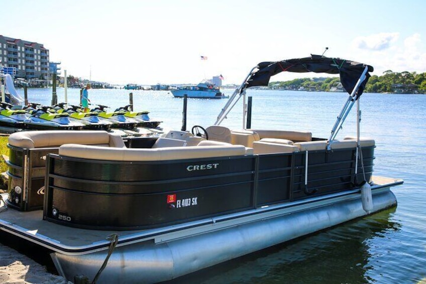10 Passenger Pontoon Boat Rentals in Crab Island