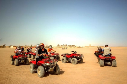 Hurghada: Desert Quad Bike Safari with Optional GoPro