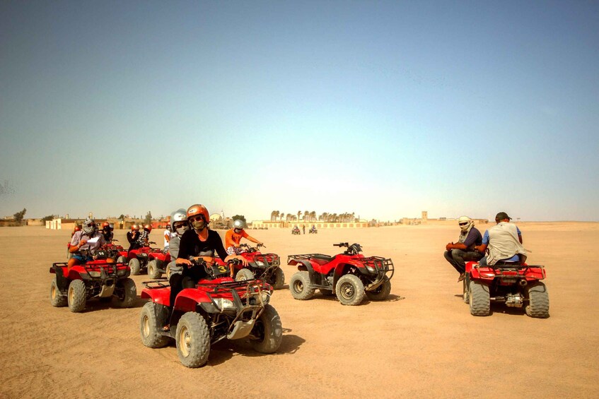 Picture 1 for Activity Hurghada: Desert Quad Bike Camel Ride with Optional GoPro