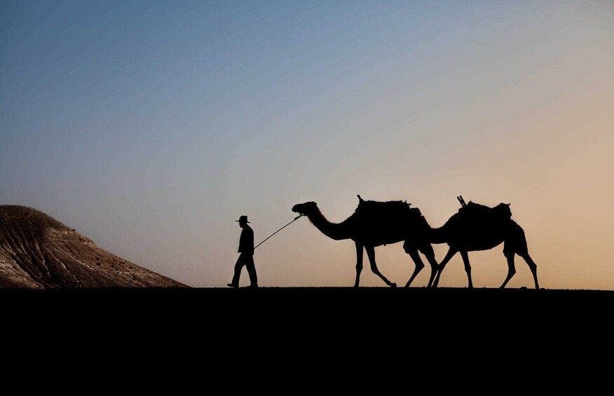 Picture 1 for Activity Sunset Camel Ride in Agafay Desert with dinner and pool