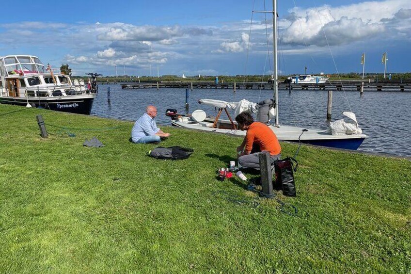 Interactive Sailing Day near Amsterdam