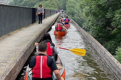 Small Group Pontcysyllte Aqueduct Canoe Trip