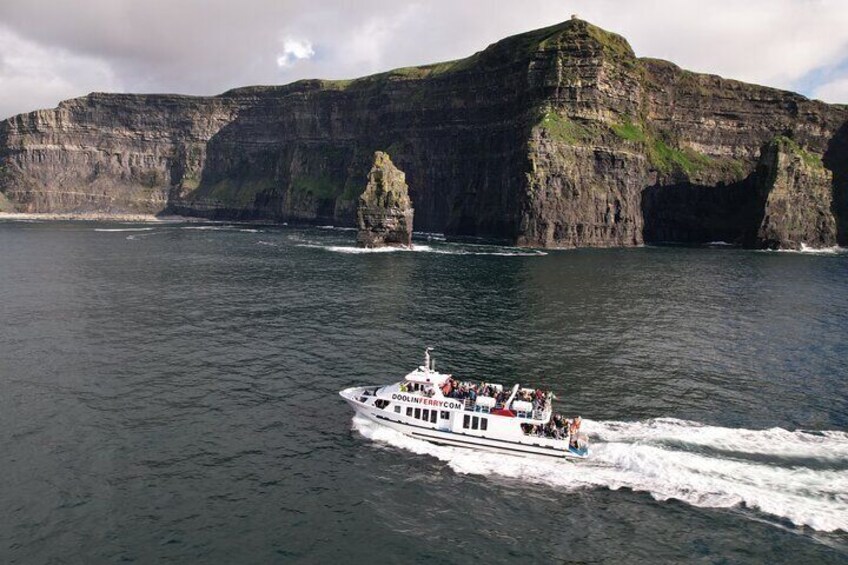 Cliffs of Moher from the sea