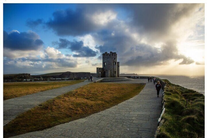 O'Brians Tower by the Cliffs of Moher