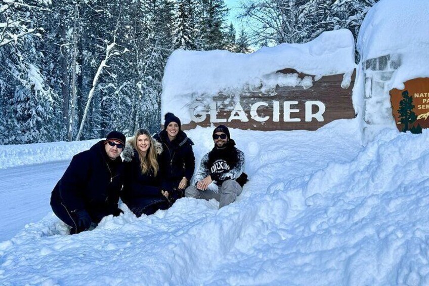 Snowshoe Day Tour In Glacier National Park