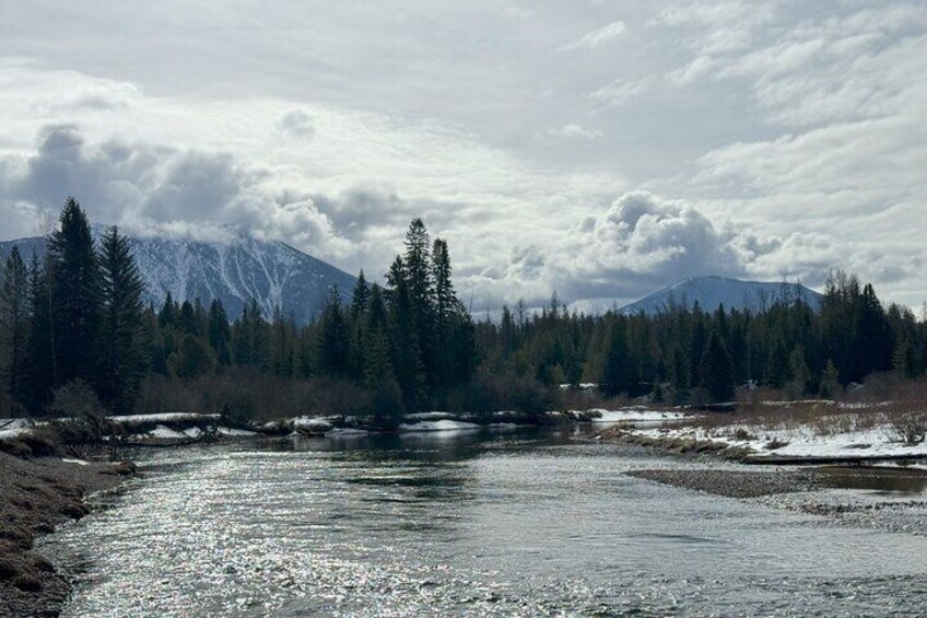 Snowshoe Day Tour In Glacier National Park