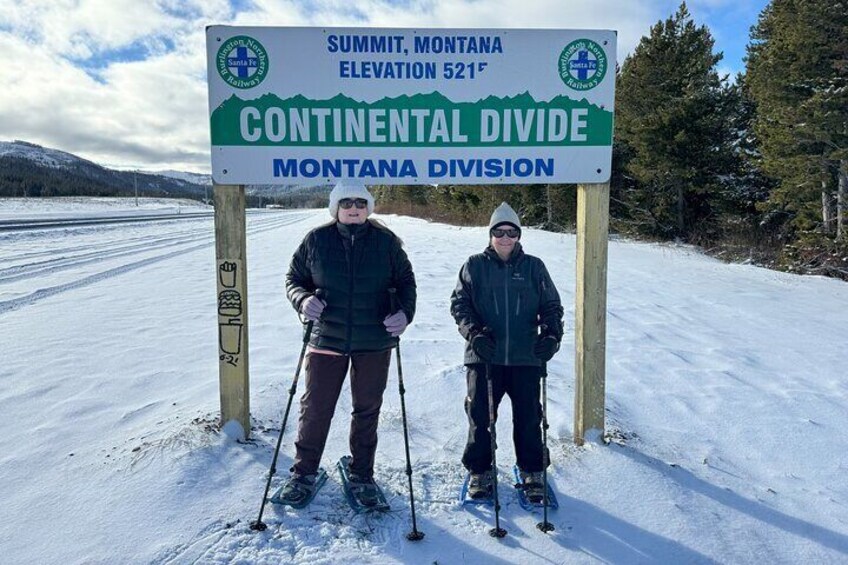 Snowshoe Day Tour In Glacier National Park