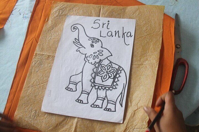 Interactive Batik Workshop and Lessons in Sri Lanka