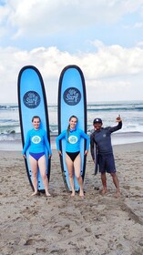 Canggu/Berawa: Clase de surf de 2 horas con traslados al hotel