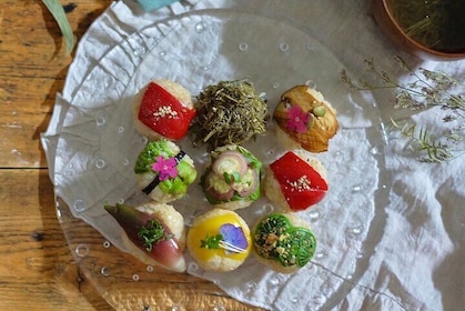 Sustainable Vegetable Temari Sushi Cooking Class in Asakusa