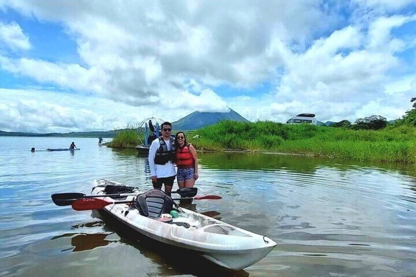 Kayak Experience on Lake Arenal