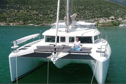 Private luxury catamaran day tour to Anse Mitan and Anse d'Arlet