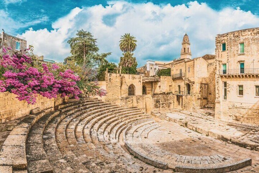 Lecce City Shared Tour with Museum Undergrounds