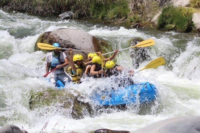Canoeing Experience in El Rio Chili from Arequipa