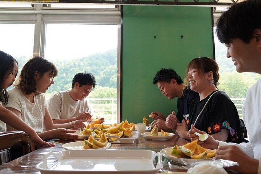 All-you-can-eat Yubari Melons & Hokkaido Lavender Tour