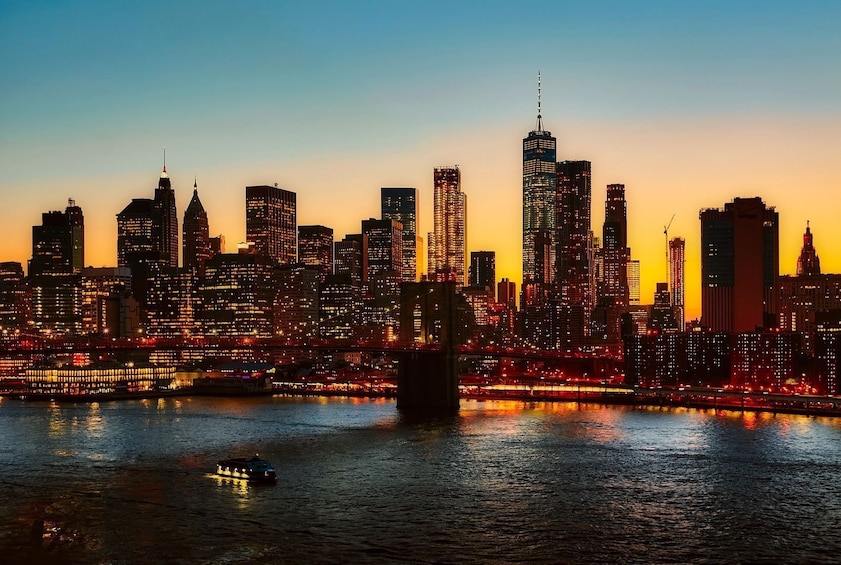 Harbor Lights Night Cruise: Statue of Liberty & Skyline Views