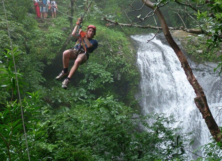 Picture 6 for Activity Miramar: Amazing 11 Waterfall Canopy Zipline Tour