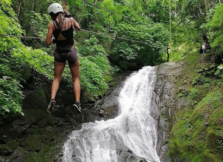 Picture 4 for Activity Miramar: Amazing 11 Waterfall Canopy Zipline Tour