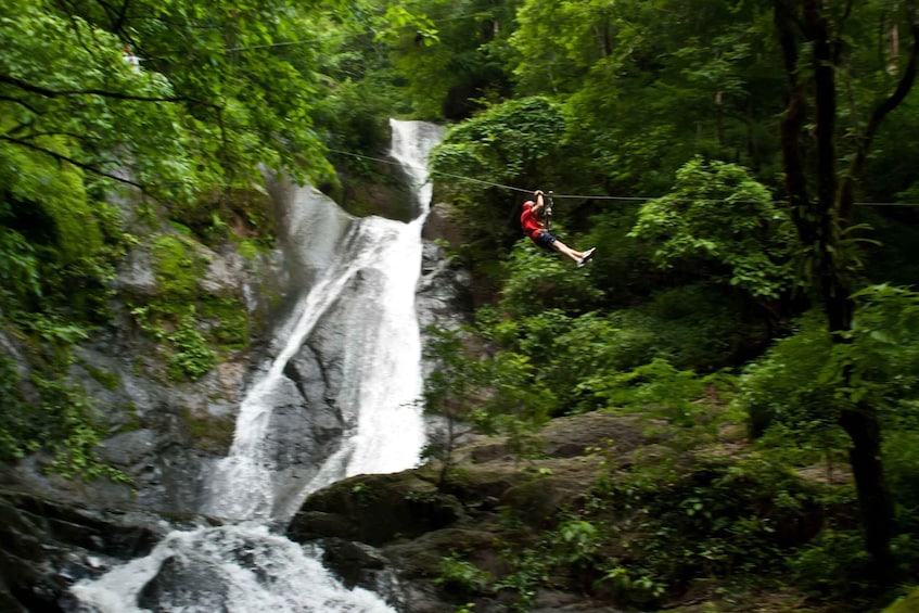 Picture 11 for Activity Miramar: Amazing 11 Waterfall Canopy Zipline Tour