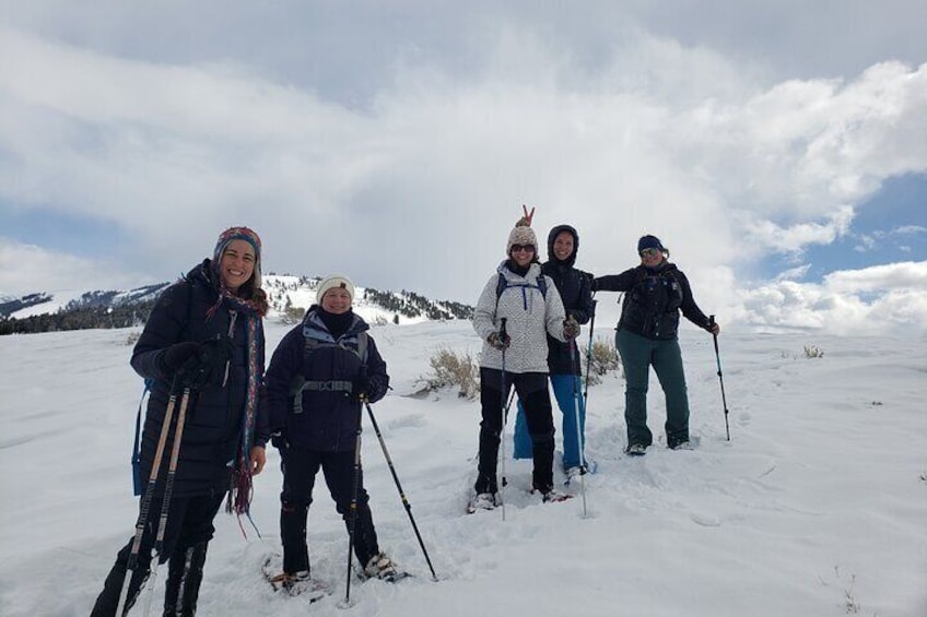 Snowshoe or XC Ski in North Yellowstone (Half Day)