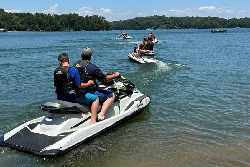 Experience Jetski Tours on Lanier