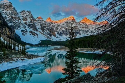 Sunrise at Moraine Lake Tour from Canmore or Banff