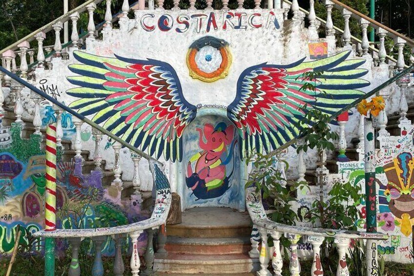 Artwork at El Miro Ruins