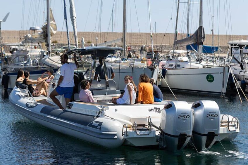 Half day by boat from San Vito to Riserva Zingaro Scopello