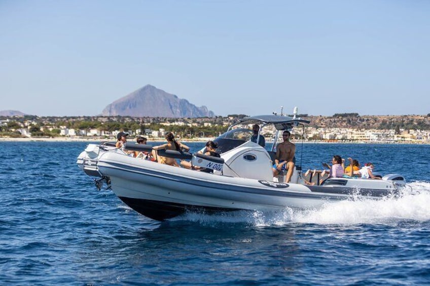 Half day by boat from San Vito to Riserva Zingaro Scopello