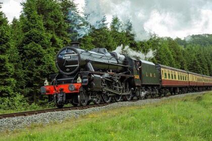 จากลอนดอน: The North York Moors พร้อมรถไฟไอน้ำ (NYM Railway) ไปยัง Whitby