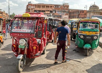 Jaipur : Journée privée en ville excursion en Tuk-Tuk avec prise en charge