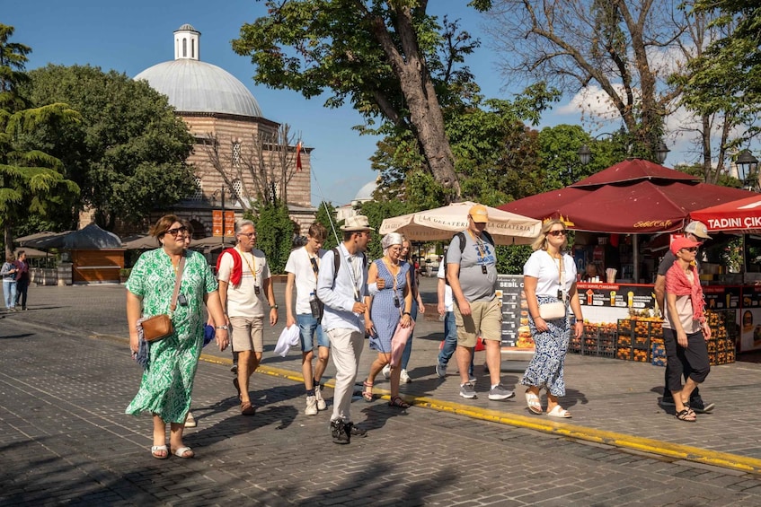 Picture 1 for Activity Istanbul: Blue Mosque & Hagia Sophia Guided Tour w/ Tickets