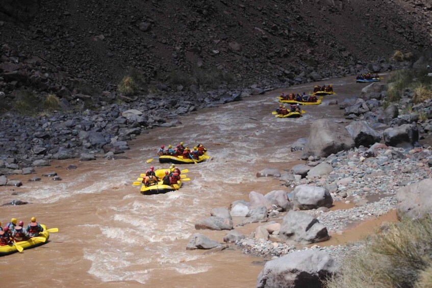 Picture 2 for Activity Mendoza: 12-KM River Rafting Tour in the Andes