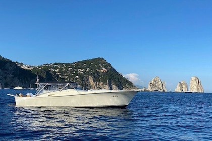 Private Boat Tour from Naples to Capri Onboard Tornado 50