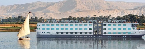 Luxor: crucero de 5 días por el Nilo con Abu Simbel y visitas guiadas