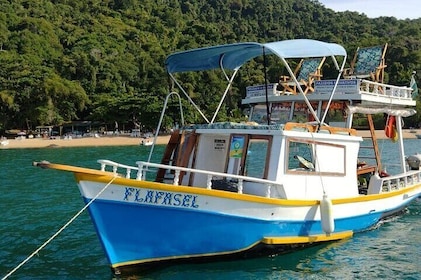 Private Boat Activity on the Islands and Beaches of Paraty