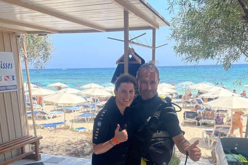 First Time Scuba Dive Adventure, Makronissos, Ayia Napa